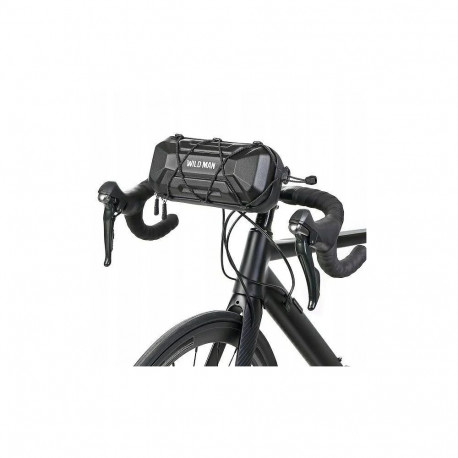WILDMAN traveling bag for bike handlebars with zipper 2L XT17 black