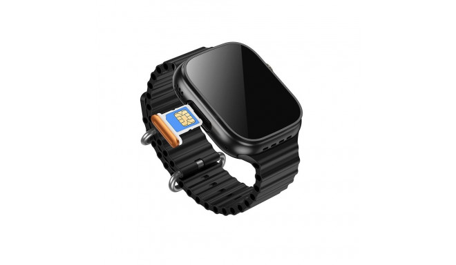 Smartwatch Hoco 1,96" TFT 4G with call function DYD01 black