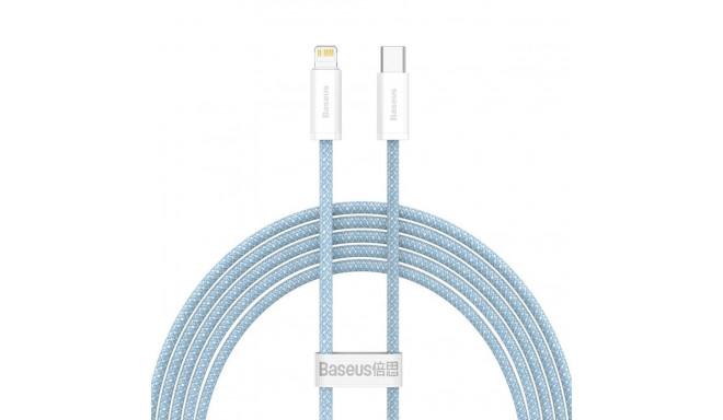 BASEUS cable Type C to Apple Lightning 8-pin PD20W Power Delivery Dynamic Series CALD000103 2m blue
