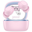 HOCO wireless earphones bluetooth TWS for kids EW111 pink