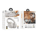 HOCO wireless headphones bluetooth ANC W53 Plus gray
