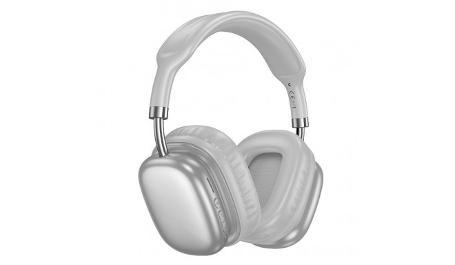 HOCO wire headphones bluetooth W52 silver