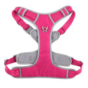 Dog harness OXFORD B size S pink grey Dog harness OXFORD B size S pink grey