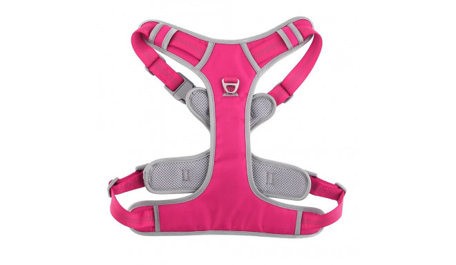 Dog harness OXFORD B size S pink grey
