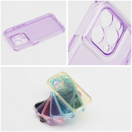 Case for iPhone 17 AIR Matrix Clear light violet