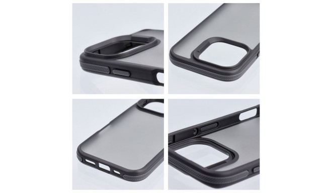 Case for iPhone 17 Pro Max / 18 Pro Max (low camera edge) Neo black