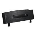 Seat back storage box black