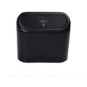 Car rubbish storage bin black