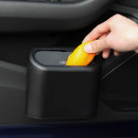 Car rubbish storage bin black