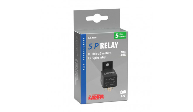 Relee 5 otsa, 12v, 30A