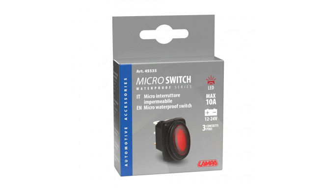 Lüliti 12/24V punane led valgus