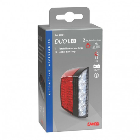 Numbritulevalgusti 12SMD, 2 funktsiooni