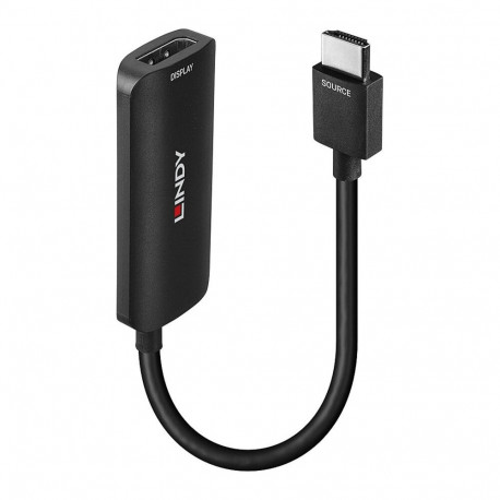 Konverter HDMI 4K60 > DisplayPort 1.2 (schwarz, 16cm)