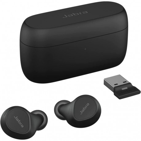 Evolve2 Buds (schwarz, MS, USB-A, Bluetooth)