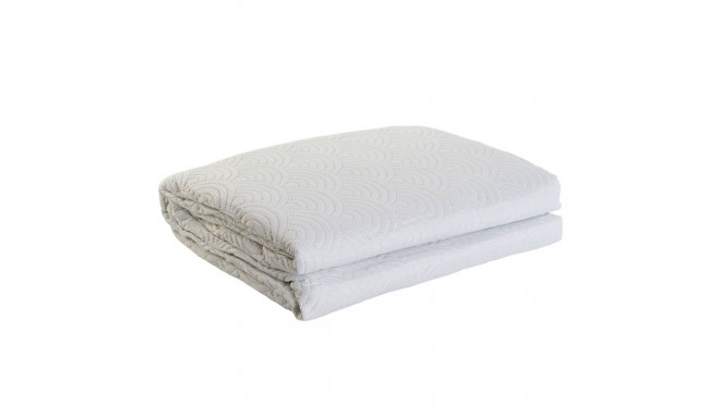 Bedspread (quilt) DKD Home Decor White Super king 270 x 270 x 1 cm