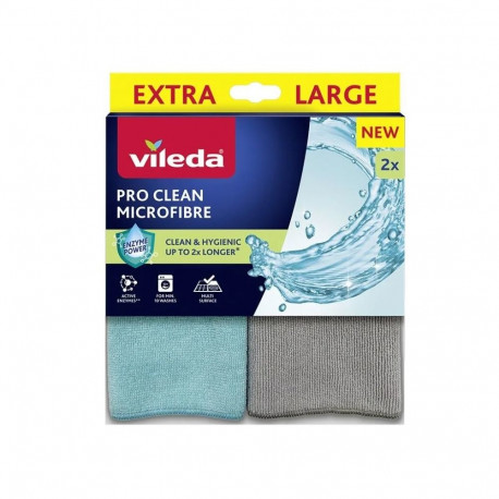 Vileda Pro Clean universaalsed puhastuslapid ensüümidega 2pcs.