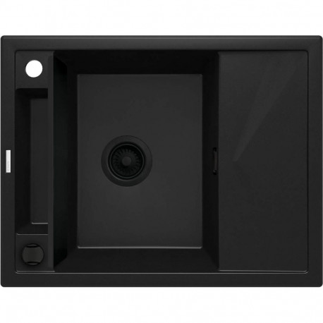 1-kausiga magnetiline graniidist valamu nõudekuivatusalusega