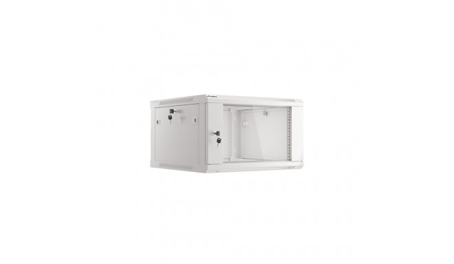 Lanberg WF01-6606-10S rack cabinet 6U Wall mounted rack Grey