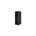 FLOOR-STANDING RACK CABINET 19" 42U 800X800 BLACK LANBERG (FLAT PACK)