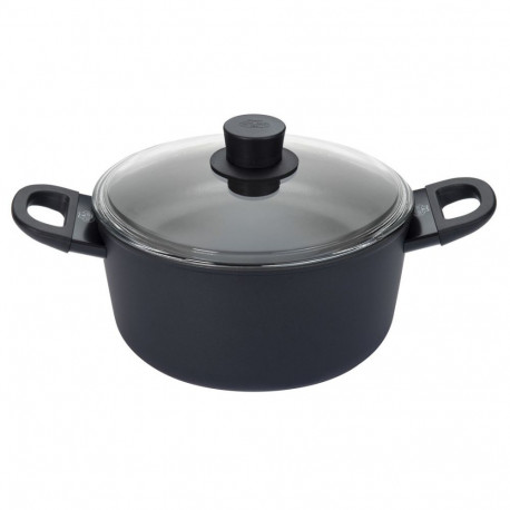 BALLARINI 75002-921-0 saucepan Round Black