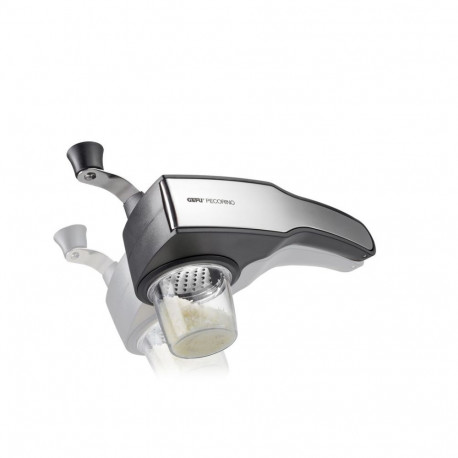 GEFU 19060 käsitsi riiv/spiralisaator pöördriiv must, roostevaba teras