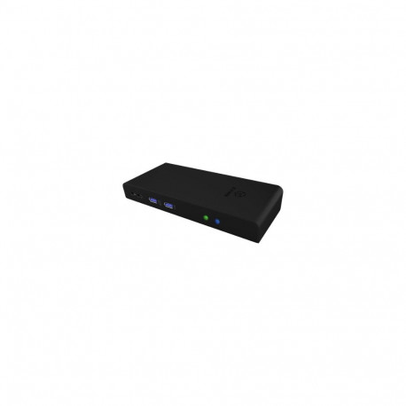 ICY BOX IB-DK2251AC Wired USB 3.2 Gen 2 (3.1 Gen 2) Type-A Black