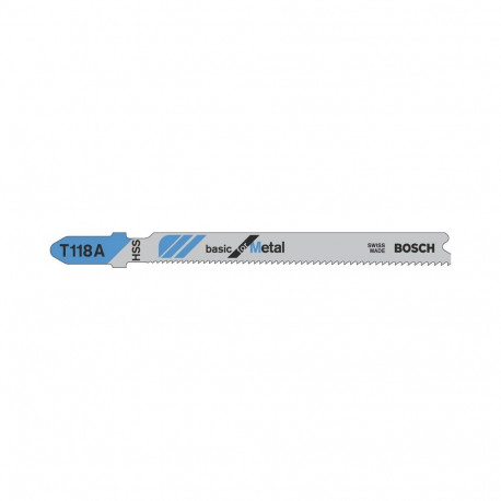 Bosch 2 608 631 964 tikksaeleht kõrge kiirusega teras (HSS) 100 tk