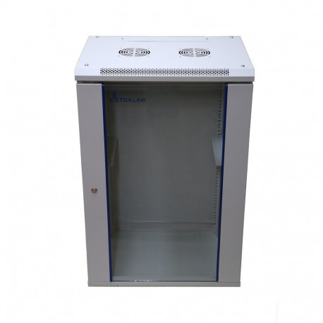 Extralink Rackmount cabinet 15U 600x600 Gray wall mounted