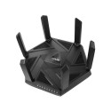 ASUS RT-AXE7800 juhtmevaba ruuter kolme sagedusalaga (2.4 GHz / 5 GHz / 6 GHz) must