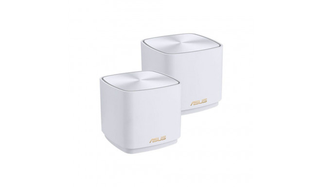 ASUS ZenWiFi XD4 Plus AX1800 2 Pack kahe sagedusalaga (2,4 GHz / 5 GHz) Wi-Fi 6 (802.11ax) valge sis