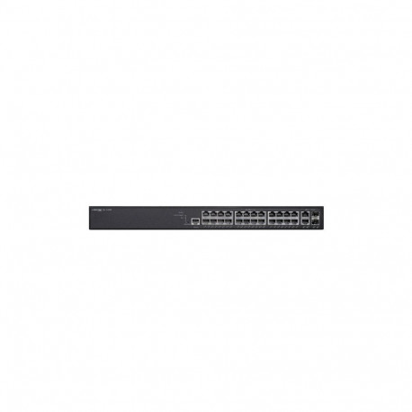 GS-2426P Managed L2 Gigabit Ethernet (10/100/1000) Power over Ethernet (PoE) 1U Black