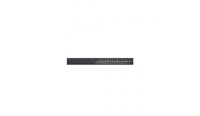 GS-2426P Managed L2 Gigabit Ethernet (10/100/1000) Power over Ethernet (PoE) 1U Black