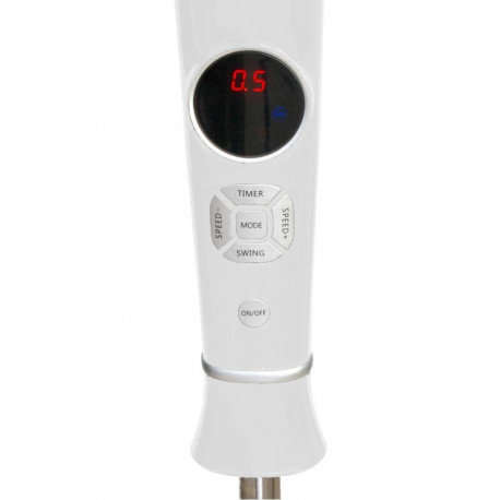 VOLTENO FLOOR FAN WHITE+ REMOTE CONTROL+DISPLAY 40cm