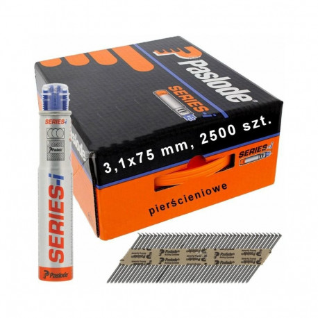 Paslode nails 3.1x75 RS RING 2500 pcs