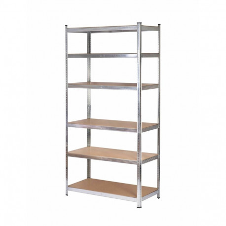 AW Shelf Unit 6 Shelves 200x90x40 300kg