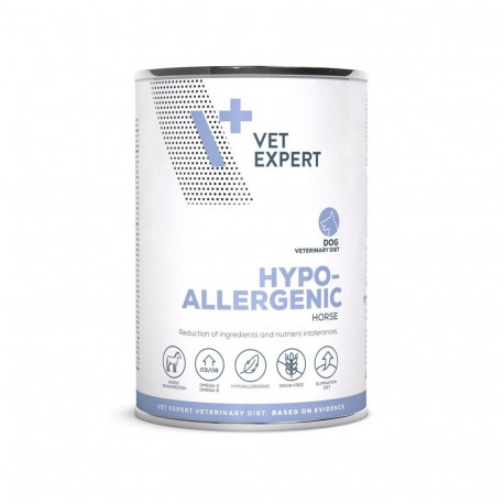VETEXPERT Hypoallergenic Horse - wet dog food - 400g