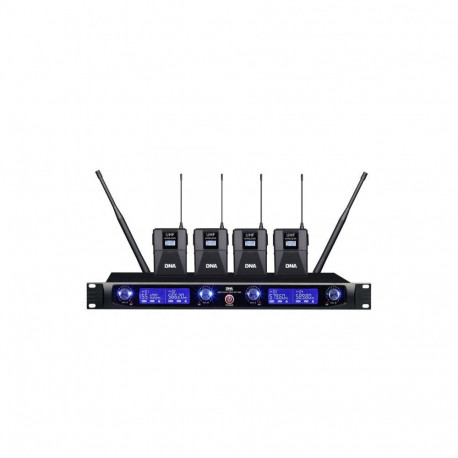 DNA WM4 Wireless Mic Set 4x Transmitters