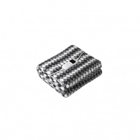 Camry Premium CR 7442 electric blanket 120 W Grey, White Fleece