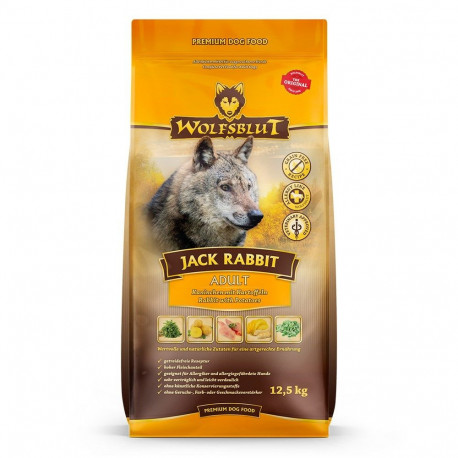 WOLFSBLUT Jack Rabbit kuiv koeratoit 12,5kg