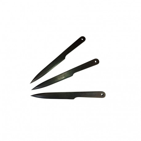 KAL22-CZ Throwing knives, 3 pieces, black
