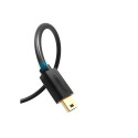 Ugreen USB kaabel – mini USB 480 Mbps 3 m US132 (must)