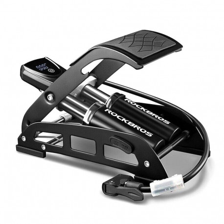 Rockbros 42430001001 must jalgrattapump ekraaniga