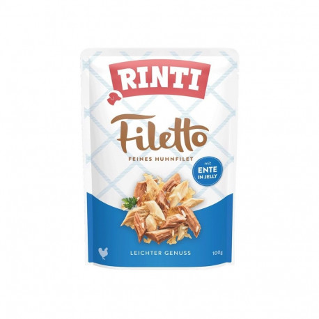 RINTI Filetto Chicken fillet with duck - wet dog food - 100g