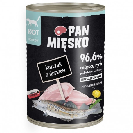 PAN MIĘSKO kana tursaga märg kassitoit 400g