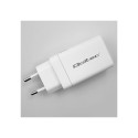 Qoltec 65W GaN Wall Charger White