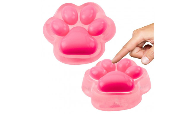 Gniotek Kocia Łapka Antystresowa Sensoryczna Squishy Różowa