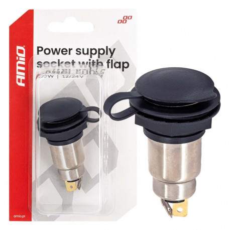 lisapistik klapiga kruvitav 250w 12v 24v amio-04462