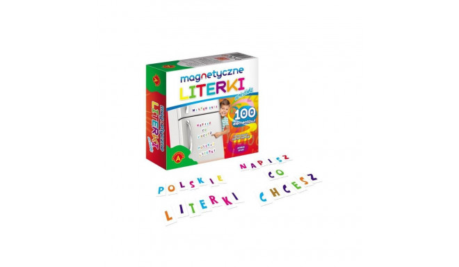 Literki magnetyczne na lodówkę