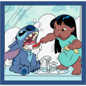 Puzzla 3w1 – aeg Stitchiga Lilo ja Stitch Trefl 34896