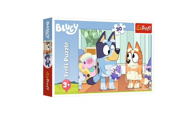 Puzzle - 30 - Z Bluey zawsze jest wesoło - Trefl 18324
